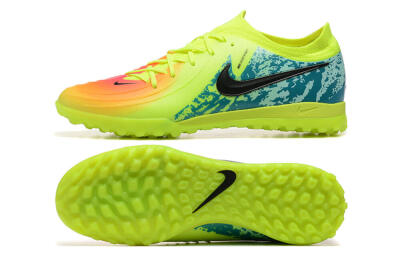 Nike Phantom GX 2 Elite TF Low-Tops Football Shoes - Yellow/Green/Black