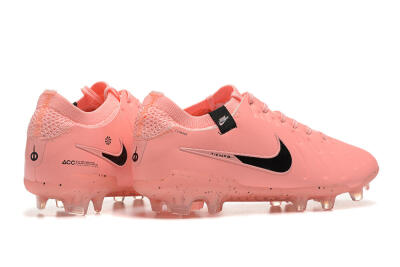 Nike Tiempo Legend 10 Elite FG Low-Tops Football Boots - Pink/Black