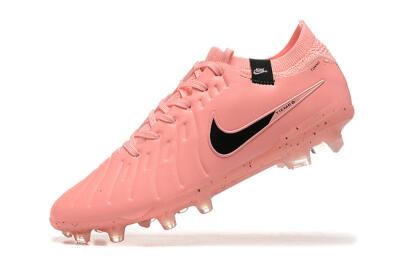 Nike Tiempo Legend 10 Elite FG Low-Tops Football Boots - Pink/Black