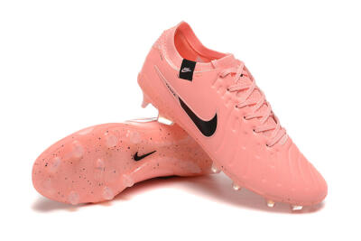 Nike Tiempo Legend 10 Elite FG Low-Tops Football Boots - Pink/Black