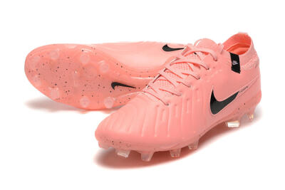 Nike Tiempo Legend 10 Elite FG Low-Tops Football Boots - Pink/Black