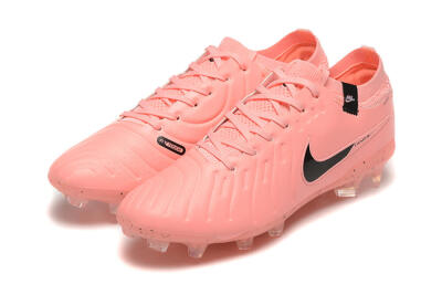 Nike Tiempo Legend 10 Elite FG Low-Tops Football Boots - Pink/Black