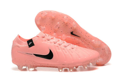 Nike Tiempo Legend 10 Elite FG Low-Tops Football Boots - Pink/Black