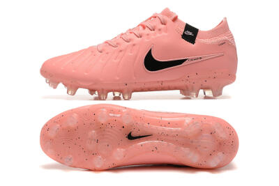 Nike Tiempo Legend 10 Elite FG Low-Tops Football Boots - Pink/Black