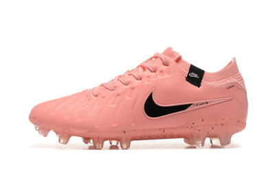 Nike Tiempo Legend 10 Elite FG Low-Tops Football Boots - Pink/Black