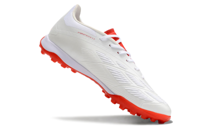 Adidas Predator 24 Elite TF Low-Tops Football Shoes - Beige/Red/White
