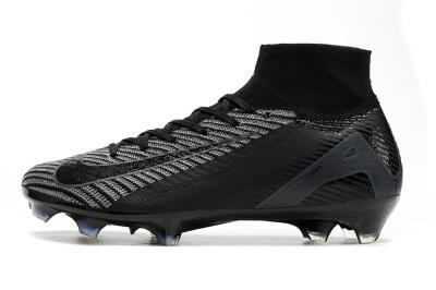 Nike Air Zoom Mercurial Superfly 10 Elite FG High-Tops Football Boots - Black/Jade/Blue