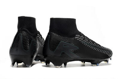 Nike Air Zoom Mercurial Superfly 10 Elite FG High-Tops Football Boots - Black/Jade/Blue