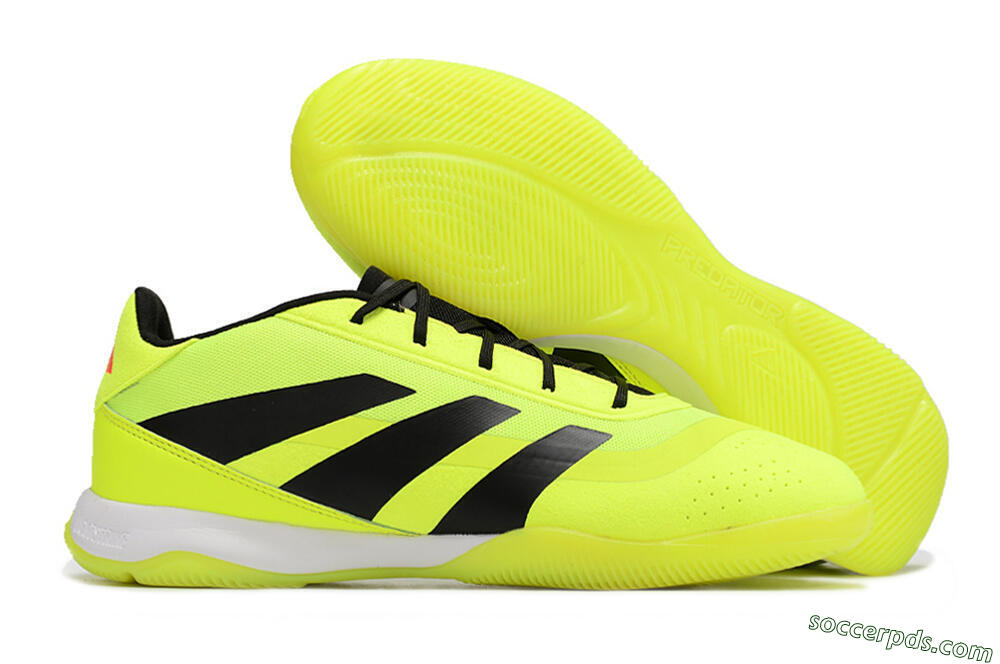 Adidas Predator 24 Elite IC Low-Tops Football Shoes - Yellow/Black 1