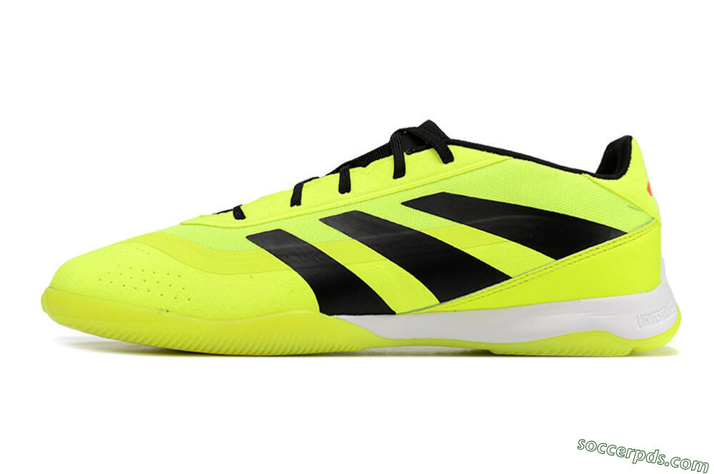 Adidas Predator 24 Elite IC Low-Tops Football Shoes - Yellow/Black 2