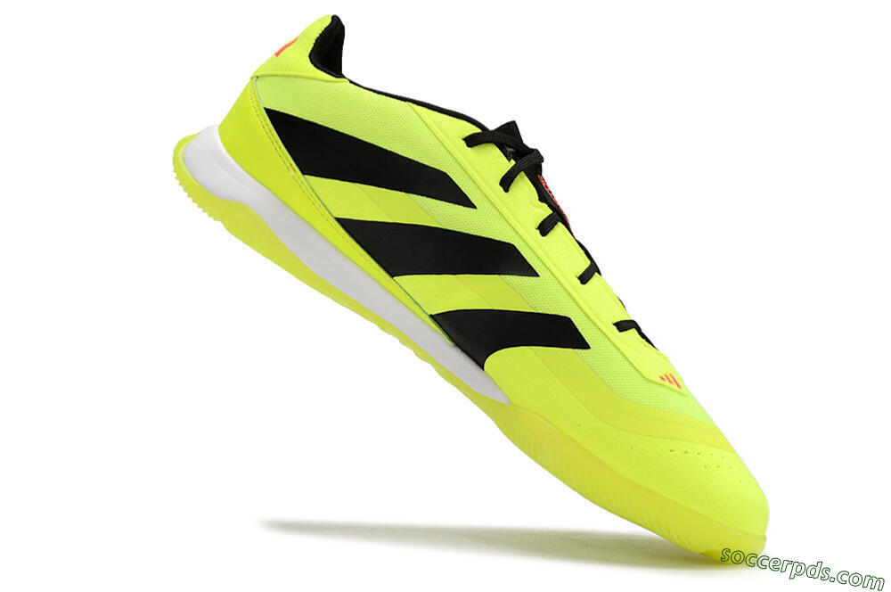 Adidas Predator 24 Elite IC Low-Tops Football Shoes - Yellow/Black 4
