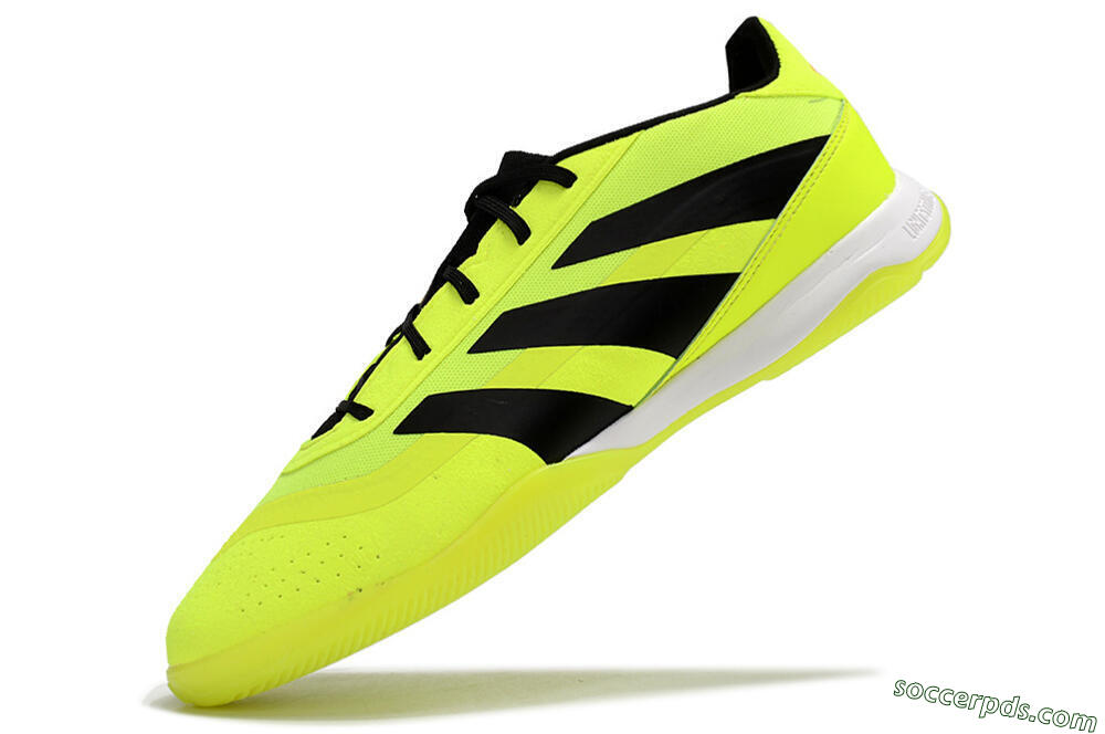 Adidas Predator 24 Elite IC Low-Tops Football Shoes - Yellow/Black 5