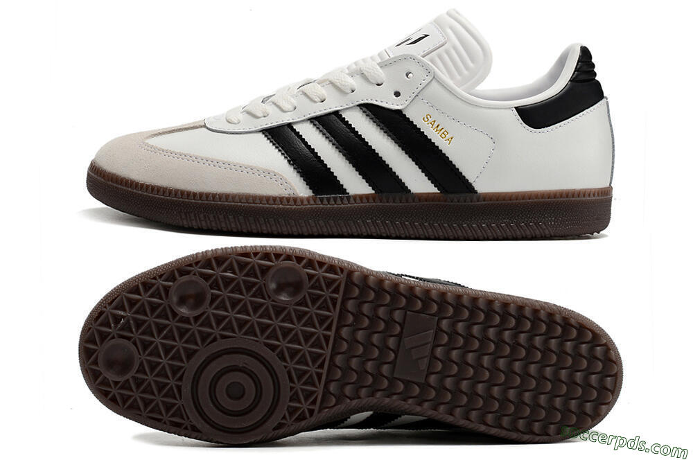 Adidas Samba Messi Indoor TF Low-Tops Football Shoes - Grey/White/Black 0