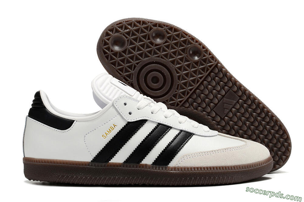 Adidas Samba Messi Indoor TF Low-Tops Football Shoes - Grey/White/Black 1