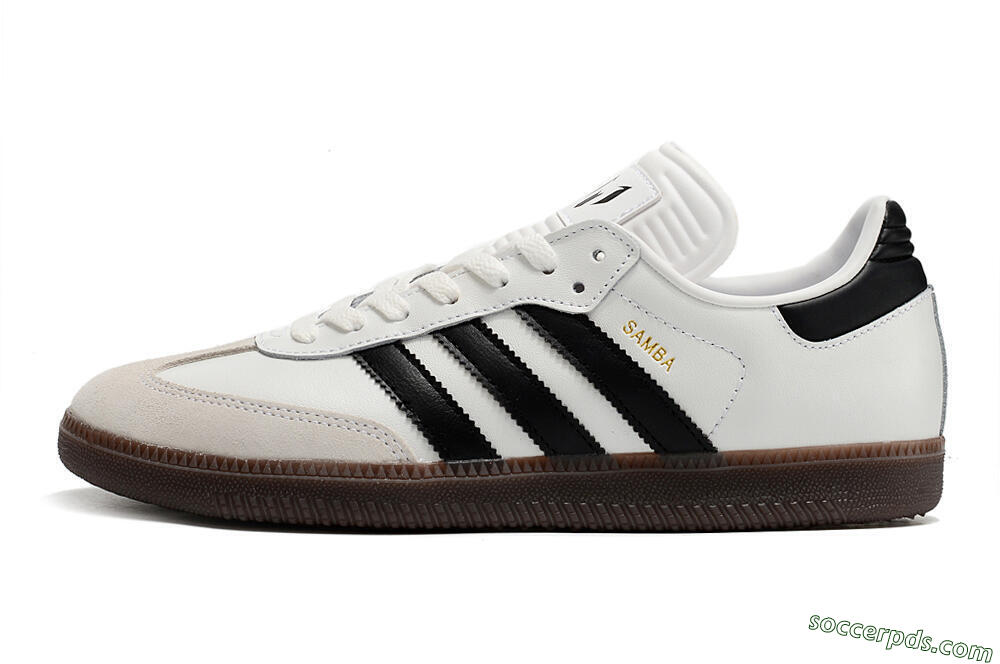 Adidas Samba Messi Indoor TF Low-Tops Football Shoes - Grey/White/Black 2