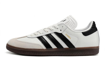 Adidas Samba Messi Indoor TF Low-Tops Football Shoes - Grey/White/Black