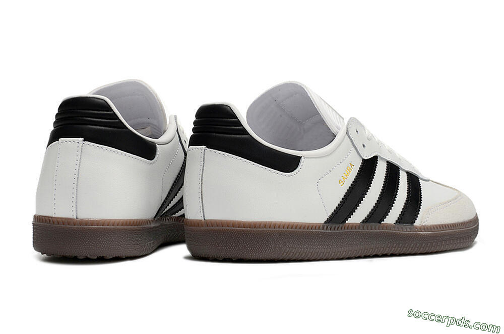 Adidas Samba Messi Indoor TF Low-Tops Football Shoes - Grey/White/Black 6