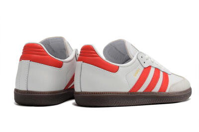 Adidas Samba Messi Indoor TF Low-Tops Football Shoes - Grey/White/Red