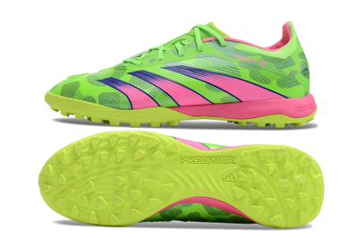 Adidas Predator 24 Elite TF Low-Tops Football Shoes - Yellow/Purple/Pink