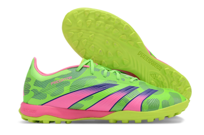 Adidas Predator 24 Elite TF Low-Tops Football Shoes - Yellow/Purple/Pink