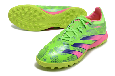 Adidas Predator 24 Elite TF Low-Tops Football Shoes - Yellow/Purple/Pink