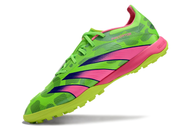 Adidas Predator 24 Elite TF Low-Tops Football Shoes - Yellow/Purple/Pink