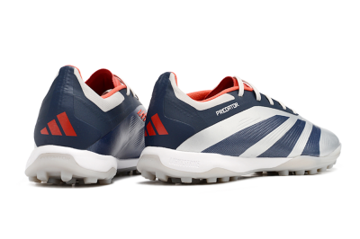 Adidas Predator 24 Elite TF Low-Tops Football Shoes - White/Blue/Red