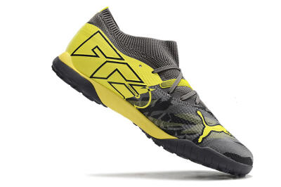 Puma Future Ultimate TF Low-Tops Football Shoes - Black/Grey/Yellow