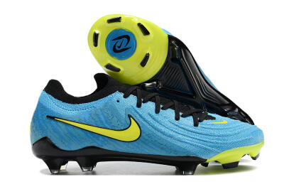 Nike Phantom Luna Elite NU FG Low-Tops Football Boots - Blue/Black/Yellow
