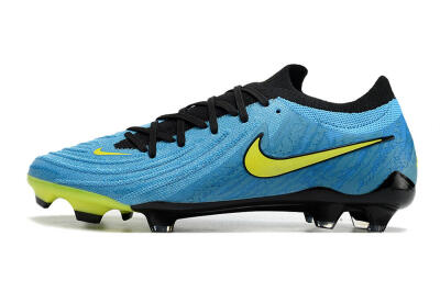 Nike Phantom Luna Elite NU FG Low-Tops Football Boots - Blue/Black/Yellow
