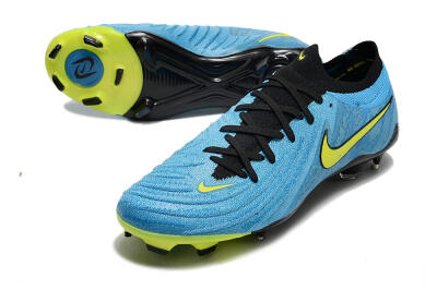 Nike Phantom Luna Elite NU FG Low-Tops Football Boots - Blue/Black/Yellow
