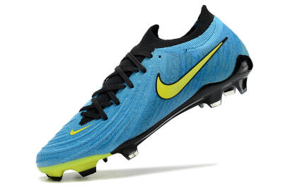 Nike Phantom Luna Elite NU FG Low-Tops Football Boots - Blue/Black/Yellow
