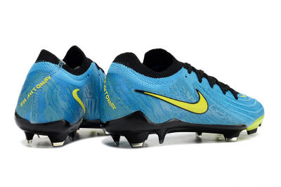 Nike Phantom Luna Elite NU FG Low-Tops Football Boots - Blue/Black/Yellow