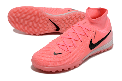Nike Phantom Luna Elite NU TF High-Tops Football Shoes - Red/Pink/Black