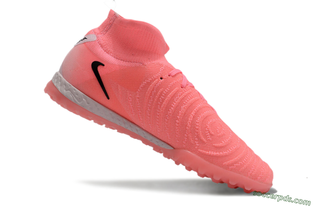Nike Phantom Luna Elite NU TF High-Tops Football Shoes - Red/Pink/Black 4