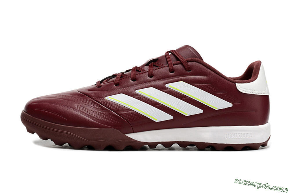 Adidas Copa Pure.3 TF Low-Tops Football Shoes - Red/White/Yellow 2