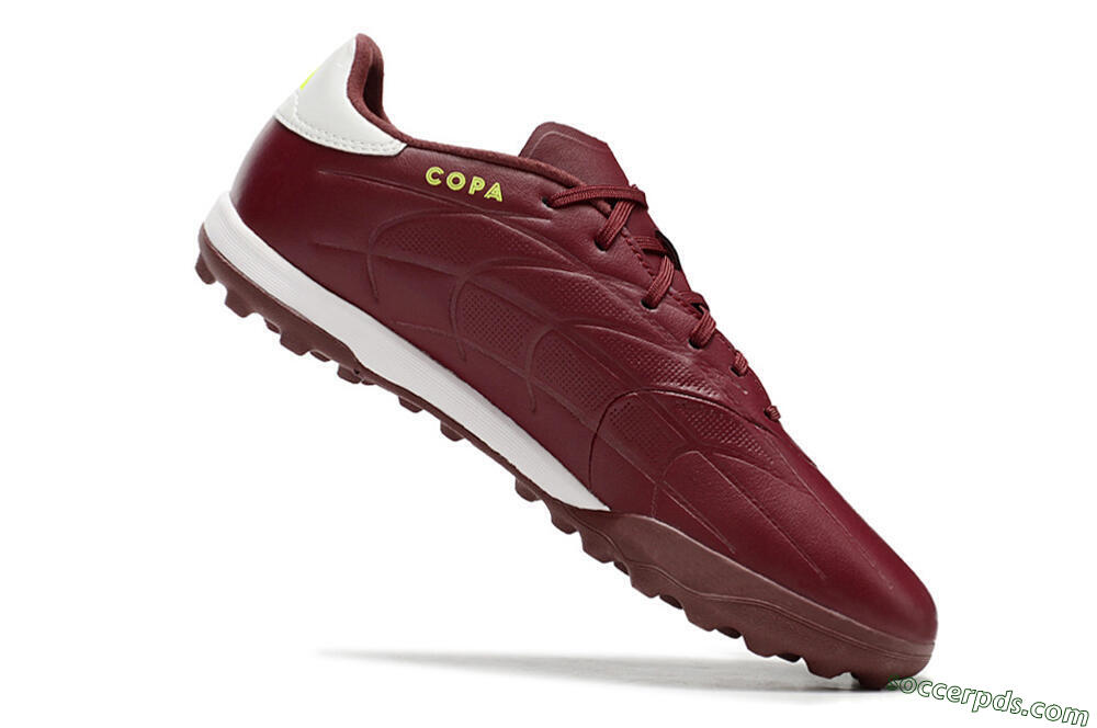 Adidas Copa Pure.3 TF Low-Tops Football Shoes - Red/White/Yellow 4