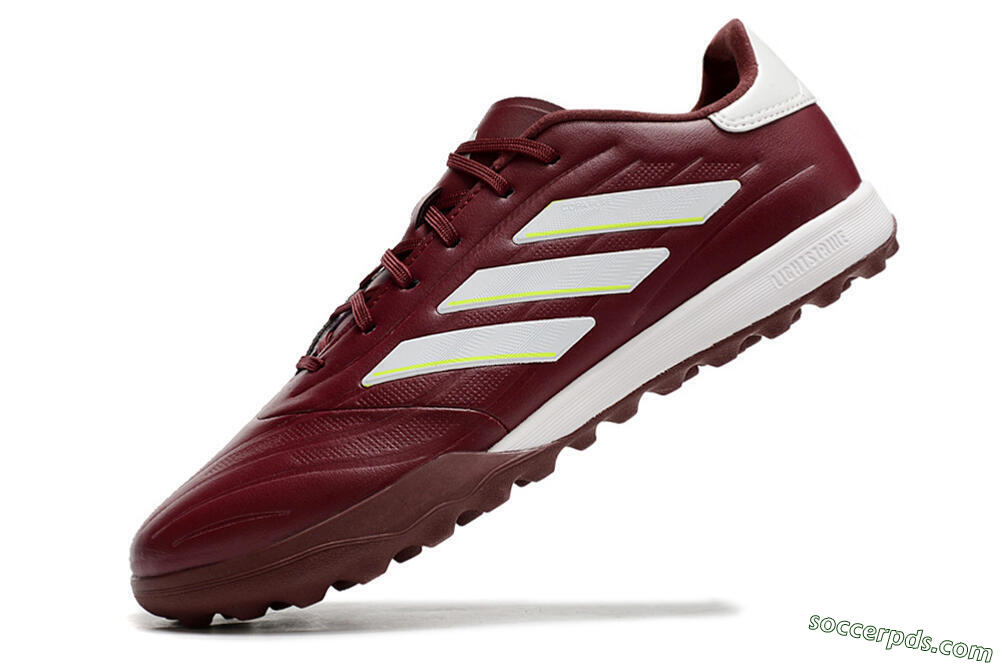 Adidas Copa Pure.3 TF Low-Tops Football Shoes - Red/White/Yellow 5