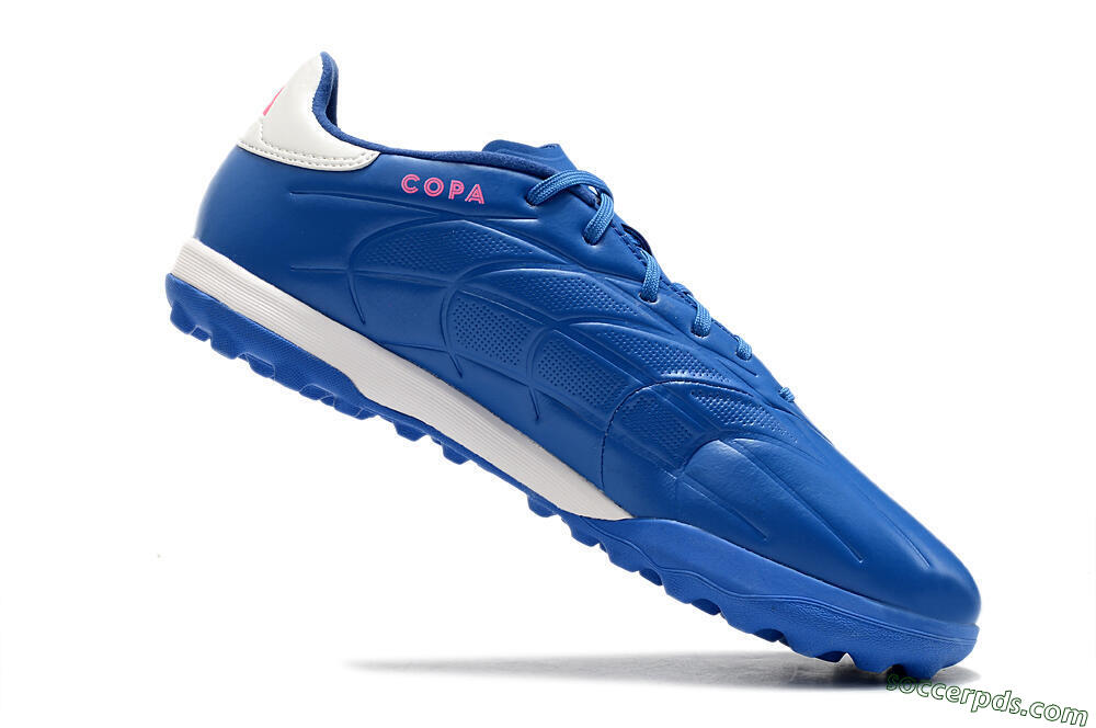 Adidas Copa Pure.3 TF Low-Tops Football Shoes - Blue/White/Pink 4