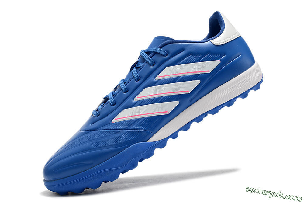 Adidas Copa Pure.3 TF Low-Tops Football Shoes - Blue/White/Pink 5