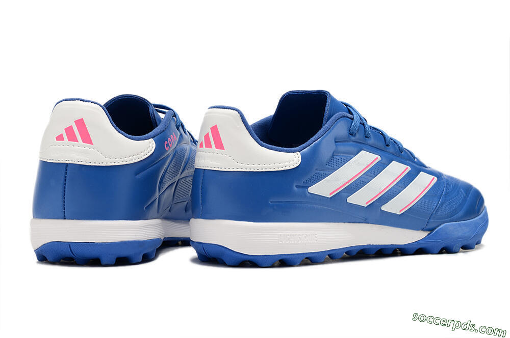 Adidas Copa Pure.3 TF Low-Tops Football Shoes - Blue/White/Pink 6