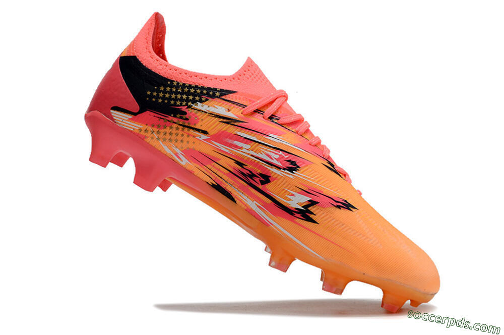 Puma Ultra Ultimate FG Low-Tops Football Boots - Yellow/Black/Red 4