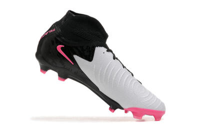 Nike Phantom Luna Elite FG High-Tops Football Boots - White/Black/Pink