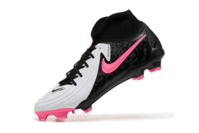 Nike Phantom Luna Elite FG High-Tops Football Boots - White/Black/Pink