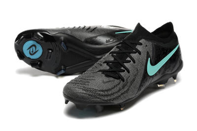 Nike Phantom Luna Elite FG Low-Tops Football Boots - Grey/Black/Jade