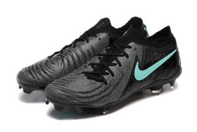 Nike Phantom Luna Elite FG Low-Tops Football Boots - Grey/Black/Jade