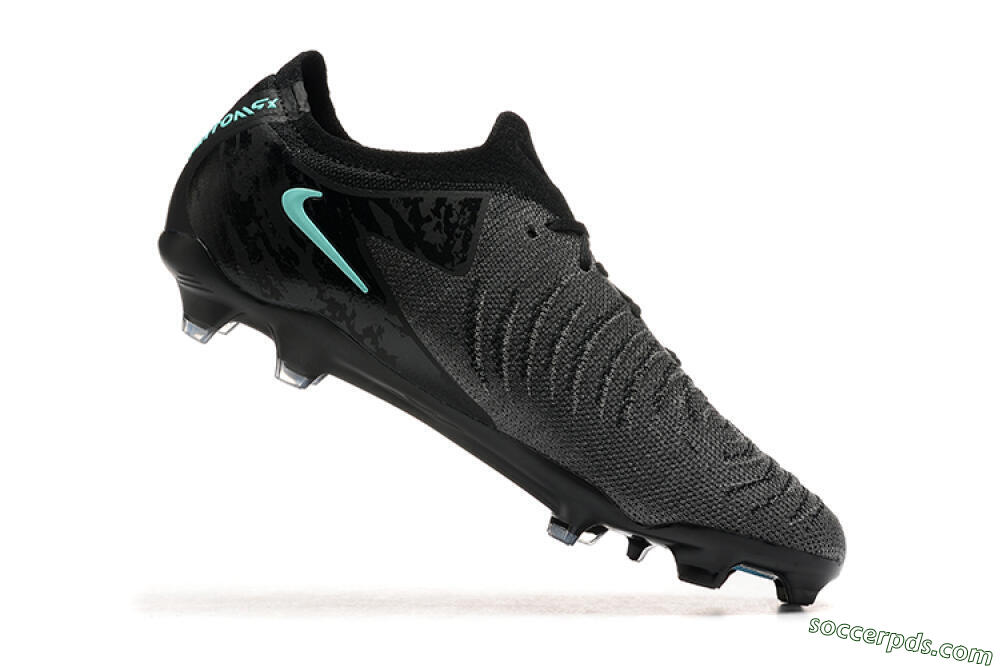 Nike Phantom Luna Elite FG Low-Tops Football Boots - Grey/Black/Jade 7