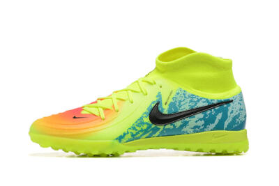 Nike Phantom GX 2 Luna Elite TF High-Tops Football Shoes - Yellow/Blue/Black