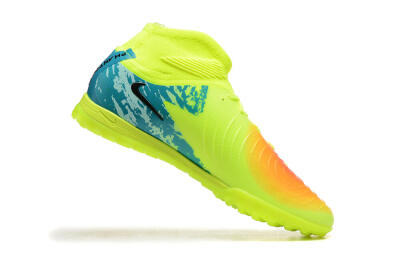 Nike Phantom GX 2 Luna Elite TF High-Tops Football Shoes - Yellow/Blue/Black