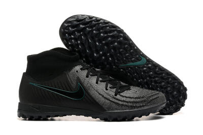 Nike Phantom GX 2 Luna Elite TF High-Tops Football Shoes - Grey/Black/Jade